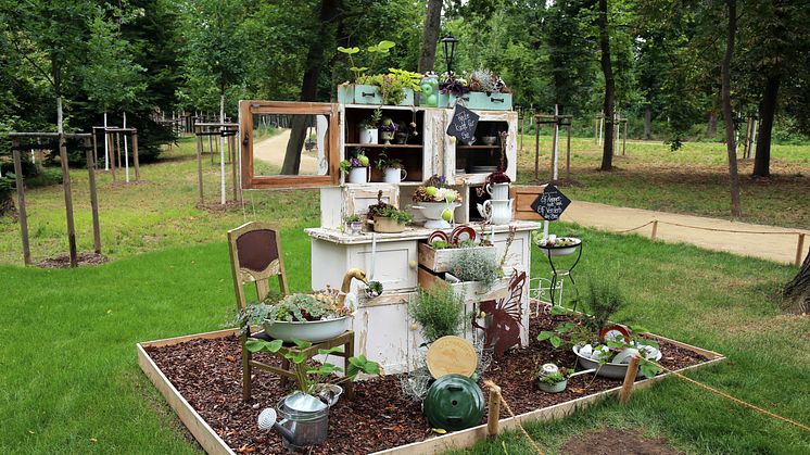 Gartenkunst in der Landesgartenschau Torgau 