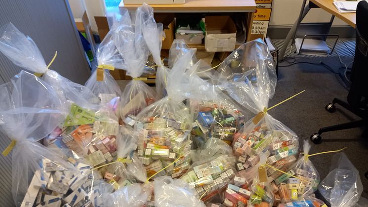 Illegal tobacco and vapes seized during Operation Avro