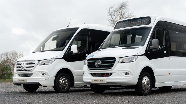 Ejner Hessel A/S forstærker Hessel Bus med eksklusiv forhandling af minibusser fra ALTAS AUTO – et stærkt supplement til den nye busforretning i familievirksomheden