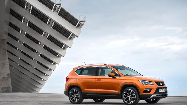 Fem stjerner fra Euro NCAP til SEAT Ateca, som introduceres til september