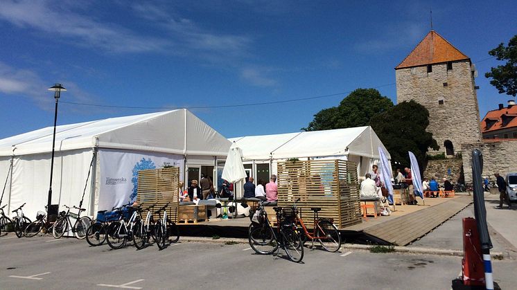 Västsvenska Arenan vid kruttornet, Almedalen. Bild: Västsvenska Arenan