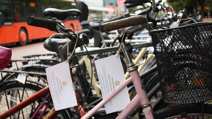 Vårstädning i cykelställen