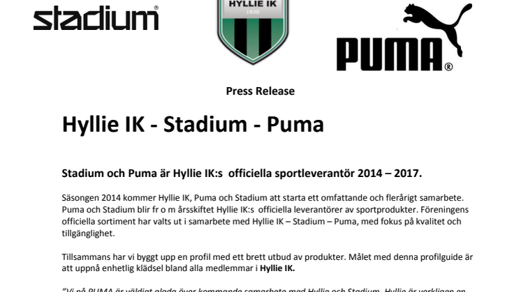 Hyllie IK - Stadium - Puma