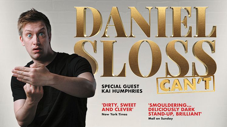 Daniel Sloss - CAN'T Amiralen Malmö 18 januari 2024