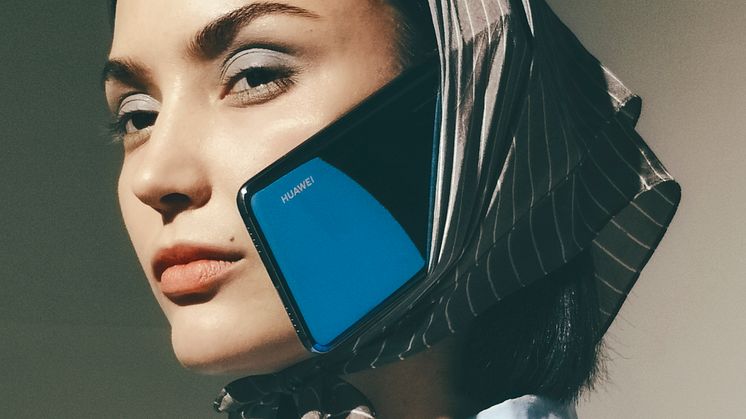 Med inspiration från modevärlden: Huawei skapar lookbook för att lansera P20 Pro