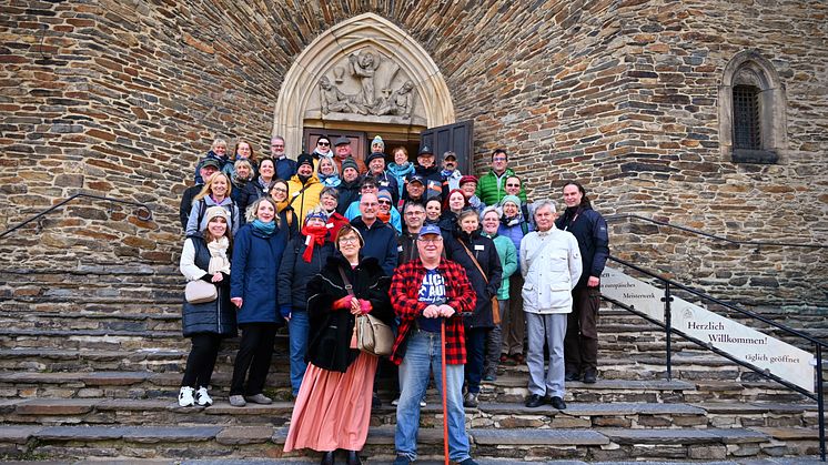 die dritte Welterbe-Entdeckertour fand in der Berg- und Adam-Ries-Stadt statt (Foto: Annett Flämig, Stadt Annaberg-Buchholz)