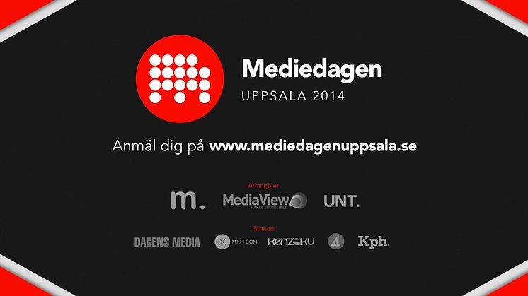 Mediedagen 2014 Uppsala 