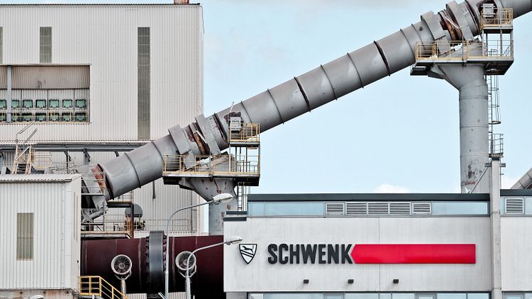 SCHWENK storsatsar för att uppnå 100 procent alternativt bränsle i Brocenifabriken