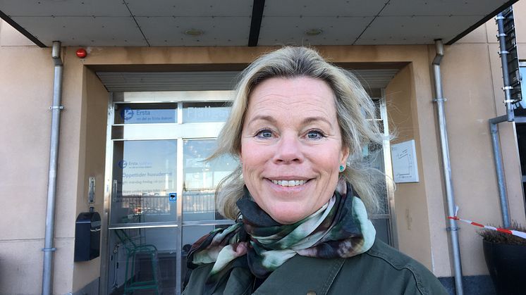 Helena Löf, tf verksamhetschef på Ersta vårdcentral som öppnar den 9 april 