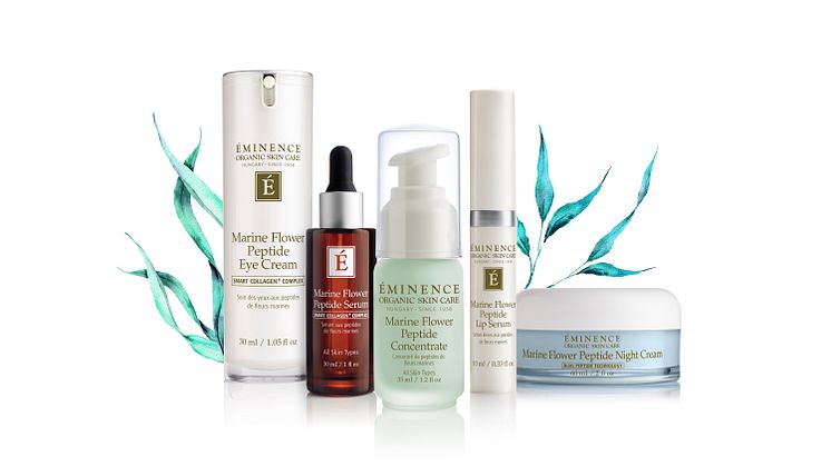 Éminence Organics Marine flower peptide Collection group