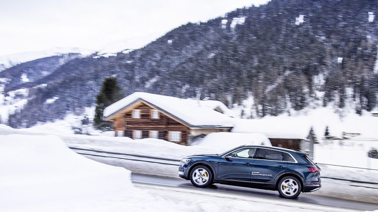 Audi har støttet World Economic Forum som shuttlepartner hver år siden 1987 - i 2019 er årsmødet i Davos