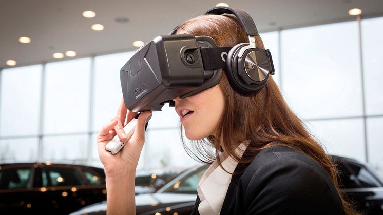 Innovative virtual reality-briller udvider rådgivningen hos Audi-forhandlere