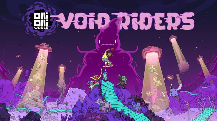 Gameplay Premiere: The VOID Riders have landed in  OlliOlli World’s first story expansion