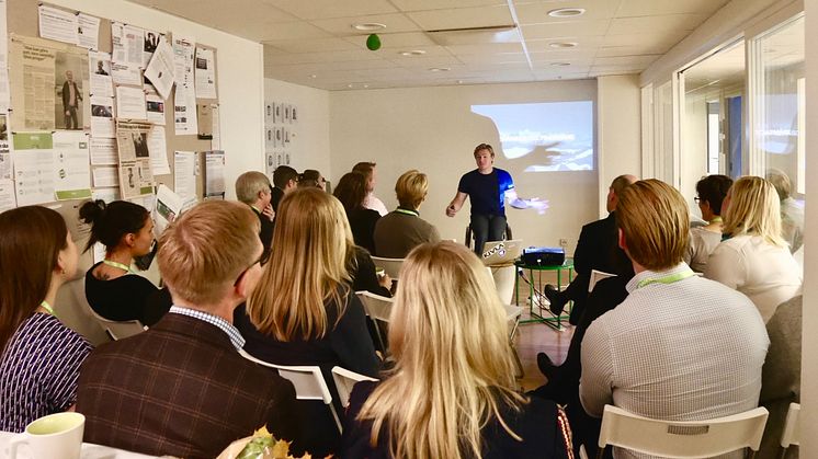 Inspirerande frukost med Aron Anderson
