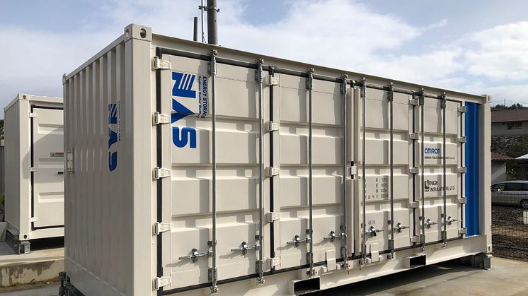 NGK Begins Operation of NAS Batteries for Self-Wheeling for Renewable Energy Electricity by OMRON FIELD ENGINEERING ~ Promote Self-Procurement of Electricity from Renewable Energy by Utilizing Large-Capacity Storage Batteries