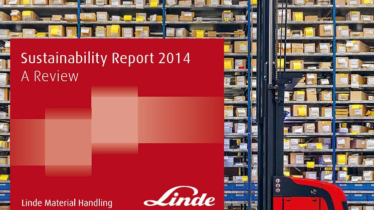 Linde Material Handling publicerar sin första hållbarhetsrapport