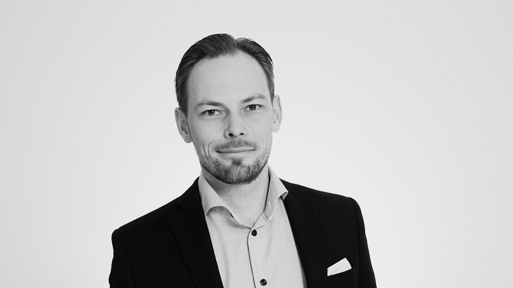 Nils Englund, försäljningschef på Expohouse Sweden AB