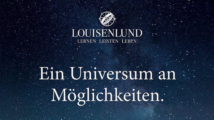 Ein Universum an Möglichkeiten, um Talente zu fördern