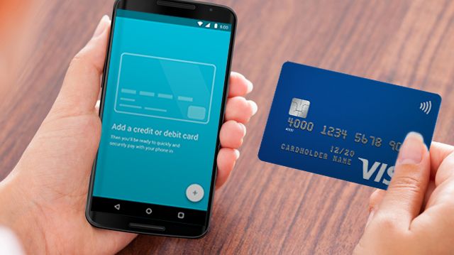 Visa Karte in Android Pay ablegen