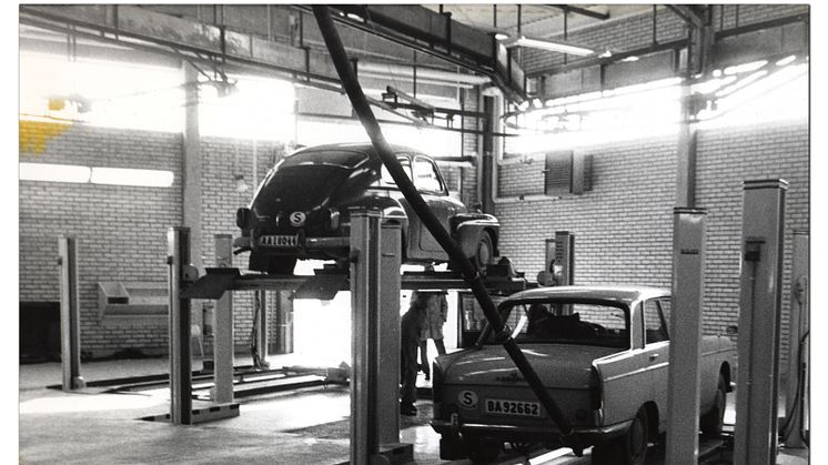 50 år sedan miljökontrollen infördes på Bilprovningen