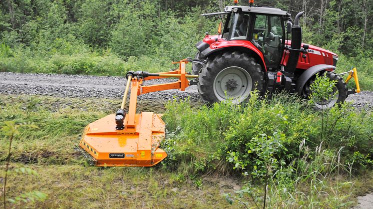 A new generation of chain mulcher for grass and brushwood