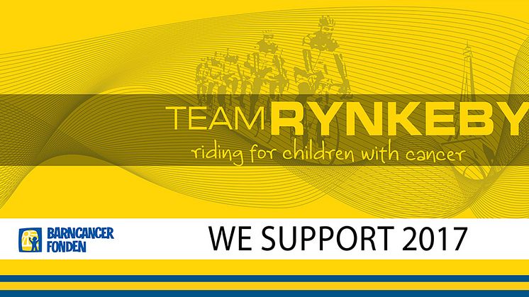 ISOVER guldsponsor för Team Rynkeby 2017