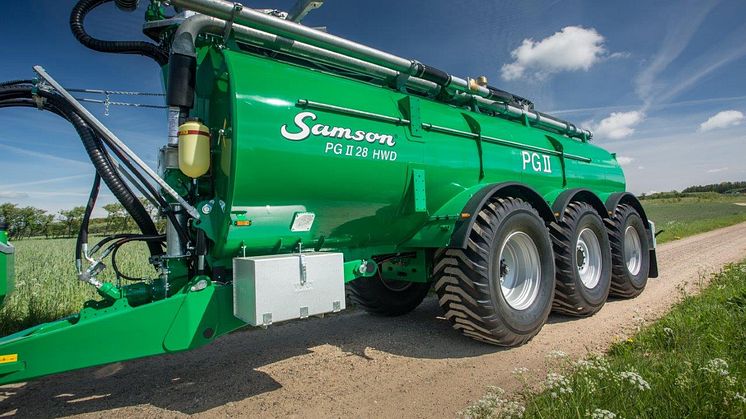 PG II 28 is replacing the PG II 27, and has already proven to be a great sales success for SAMSON AGRO.