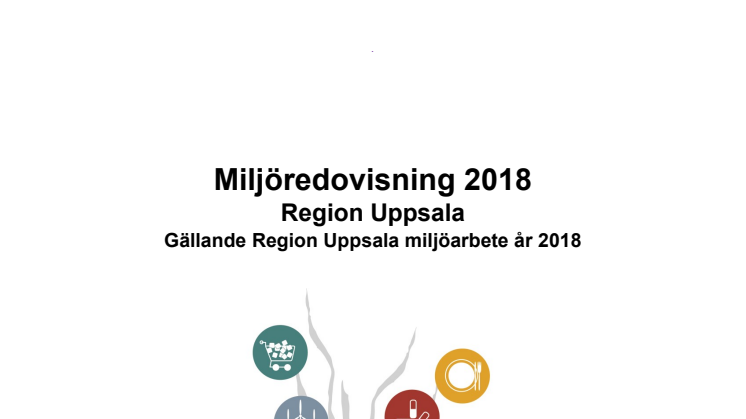 Miljöredovisning Region Uppsala 2018