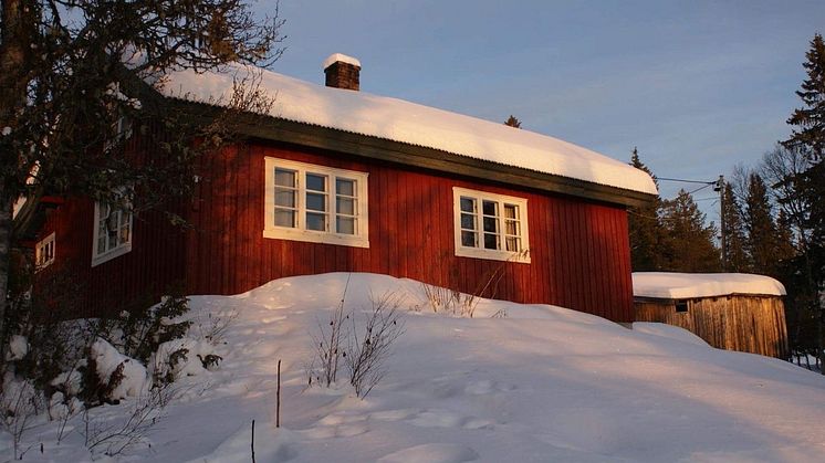 De fleste hyttene stod tomme under hytteforbudet, men ble fylt opp igjen så snart forbudet var opphevet, viser tall fra Telenor. Foto: Ingrid Dietrichsson.