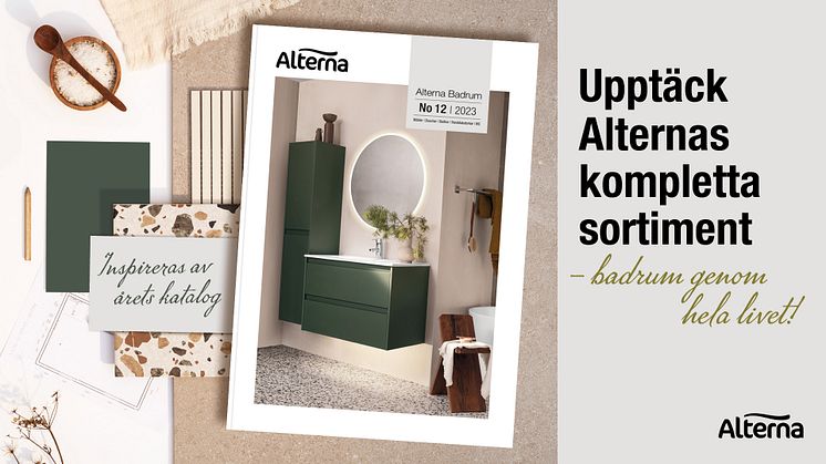 Alterna presenterar årets katalog