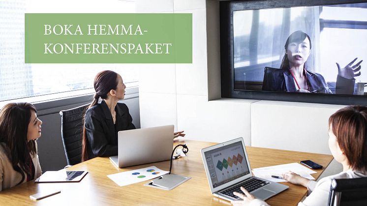 ​BOKA HEMMA-KONFERENSPAKET