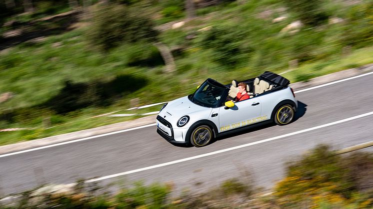 MINI Cooper SE Cabriolet – en prototyp för framtiden