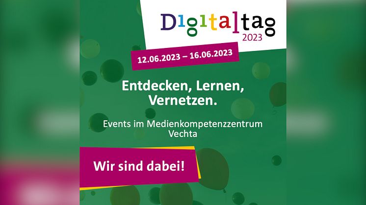Digitaltag 2023 | Medienkompetenzzentrum Vechta bietet neue Veranstaltungsreihe an