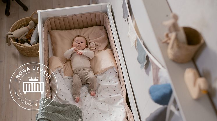 KungSängen blir först ut i sängbranschen att lansera ett helt eget babysortiment.