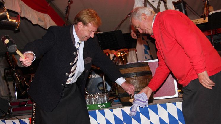 Oktoberfest Fehmarn Fassanstich