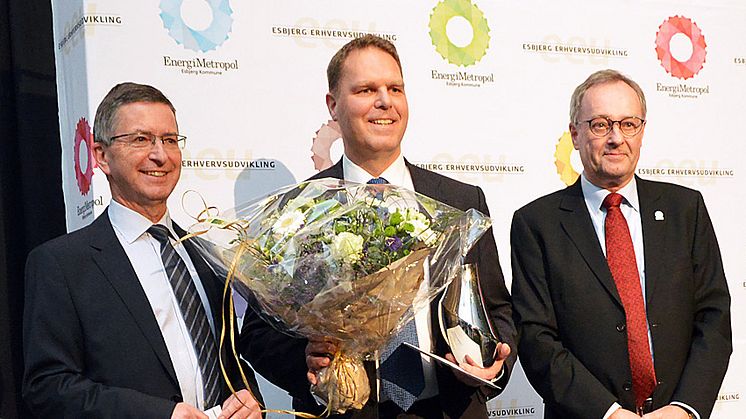 ESVAGT var en populær vinder af Esbjerg Erhvervsudviklings Erhvervspris. Foto: Tue Sørensen​