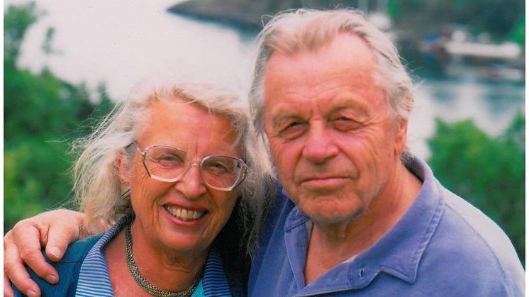 Författarporträtt: Tordis och Jo Ørjasæte