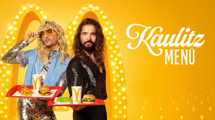 Weltstars Bill & Tom Kaulitz bekommen ihr eigenes McDonald’s Menü: McPlant® Variationen in Deutschland