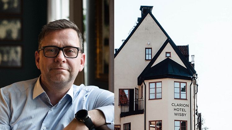 Lennart Lagnehag ny hotelldirektör för Clarion Hotel Wisby