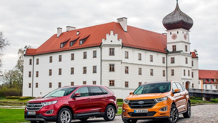 Vadonatúj Ford Edge SUV: kategóriaelső helykínálat és menetdinamika, prémium komfort és kifinomultság