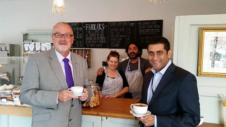 New cafe and team rooms now open on Radcliffe Market