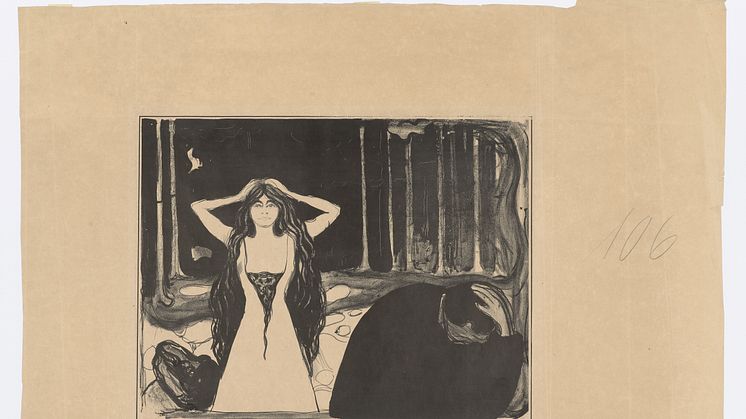Edvard Munch: Aske II / Ashes II (1899)