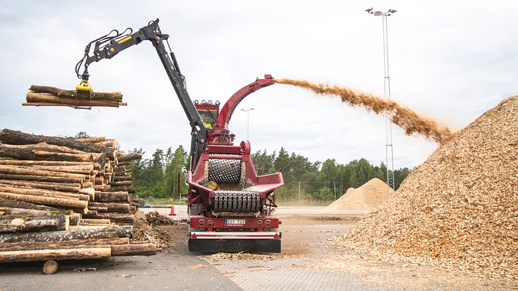 Flisning på Sandviksverket