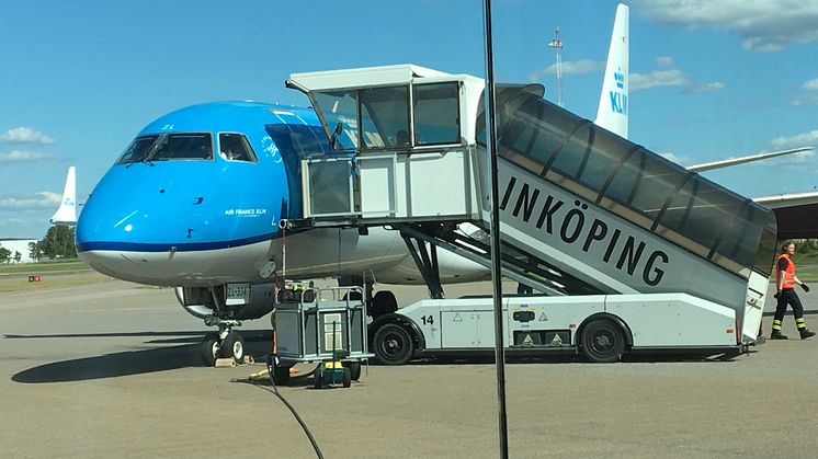 KLM at LPI apt