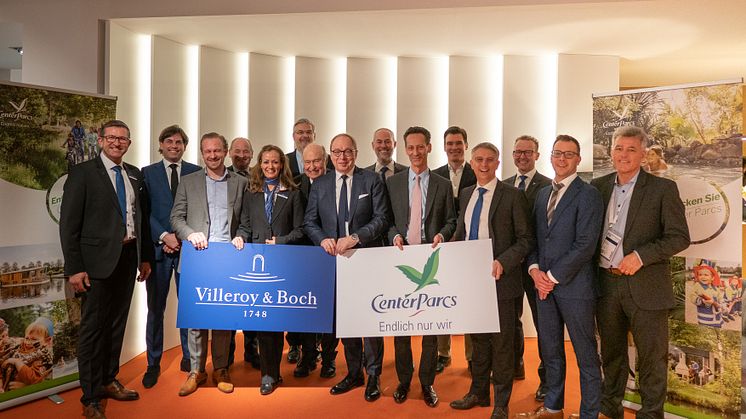 Villeroy & Boch and Center Parcs Conclude Cooperation Agreement