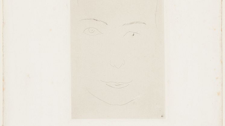 "Eva Mudocci-Masque" av Henri Matisse