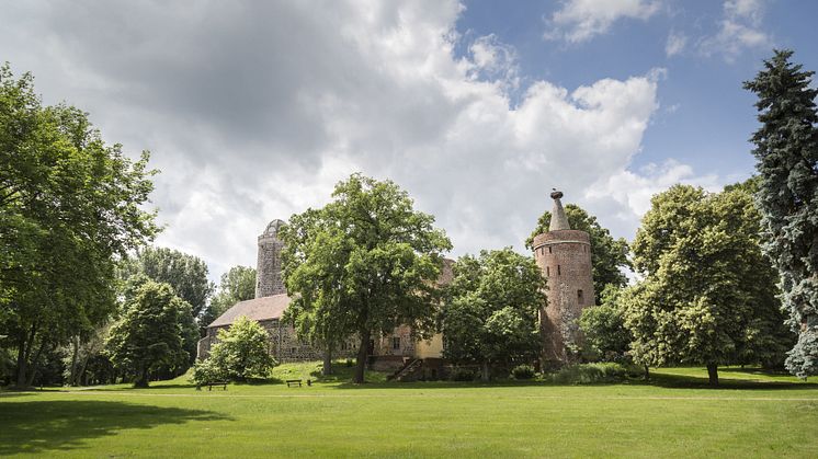 Burg Ziesar im Fläming: Von ihrem 35 Meter hohen Aussichtsturm hat man einen wunderbaren Aus- und Überblick über Ziesar und seine Umgebung. Foto: TMB-Fotoarchiv/Steffen Lehmann.