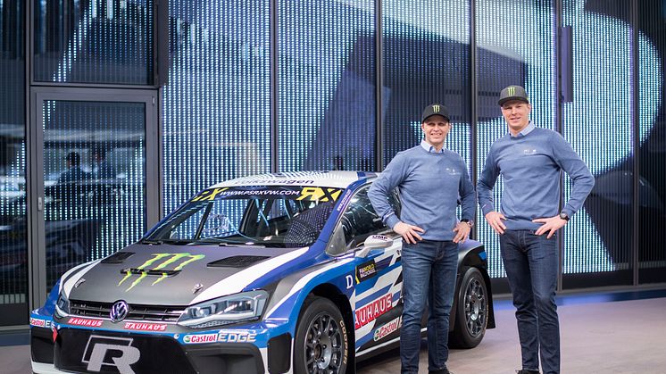 Petter Solberg och Johan Kristoffersson är utvilade och redo inför årets säsong i WRX.