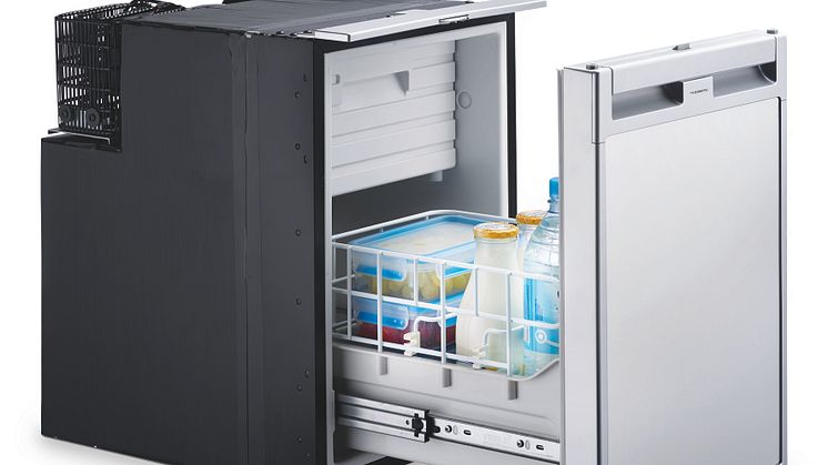 The new Dometic CoolMatic CRX65D compressor drawer fridge with removable freezer
