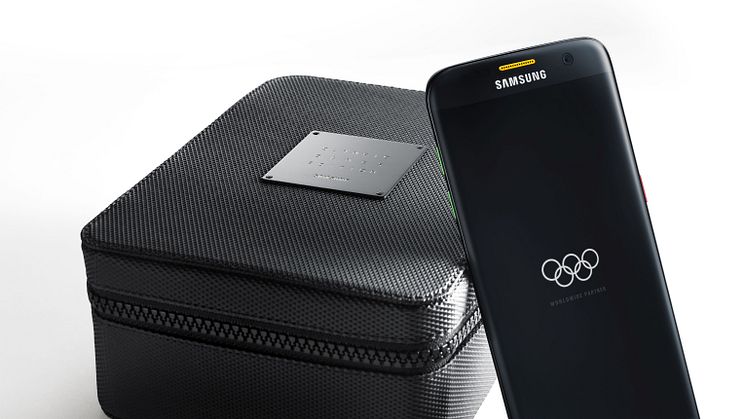 Samsung Galaxy S7 Edge Olympic Limited Edition til alle utøvere i sommer-OL